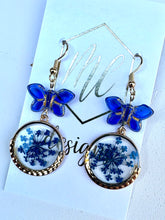 Pressed Flower Earrings