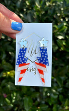 USA America Patriotic Earrings