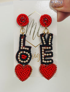 Fun Valentine Earrings