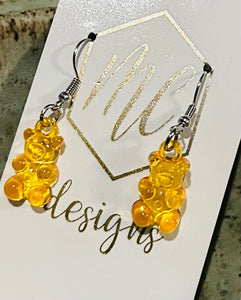 Gummy Bear Dangle Earrings