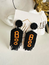 New Beaded Halloween Earrings