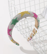 Rounded Flat Jewel Rhinestone Headbands