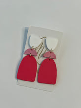 Tiered Acrylic Earrings