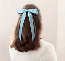 Silk Hair Single Bow
