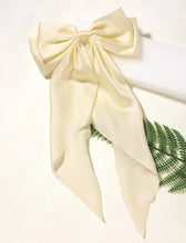 Fairytale Sateen Hair Bow Barrette
