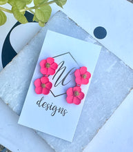 New Double Flower Earrings