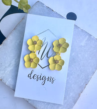 New Double Flower Earrings