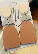 Triple Geometric Earrings