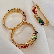 Multicolor Ring Sz 7