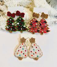 Beaded Christmas Trees