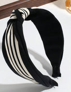 Preppy Black and White Headband