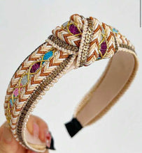 Orinate Woven Jeweled Headband