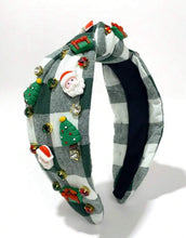 Plaid Decor Christmas Headbands LP