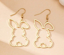 Simple Easter Bunny Earrings