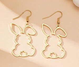 Simple Easter Bunny Earrings