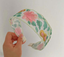 Bohemian Lace Embroidery Knot and Wide Headband