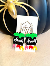 Hocus Pocus Witches Halloween Earrings