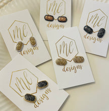 Oval Filigree Studs