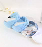Baby Blue Twisted Headbands