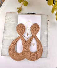 Statement Vacation Teardrop Earrings