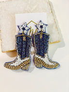 GAME DAY BOOT EARRINGS
