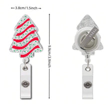 Acrylic Christmas Badge Holders