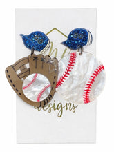 Baseball & Glove Earrings