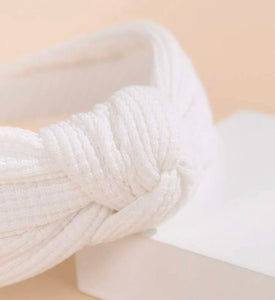 Textured Solid Color Everyday Headbands