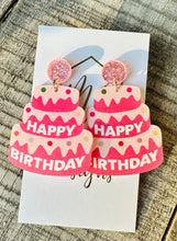 Happy Birthday Earrings