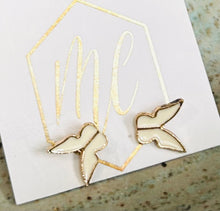 Colorful Butterfly Studs
