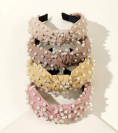Fall Pearl Headbands