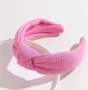 Textured Solid Color Everyday Headbands