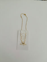 Beaded Gold Necklace