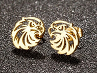 Golden Eagle Stud Earrings