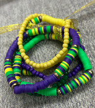 Mardi Gras Bracelet Set