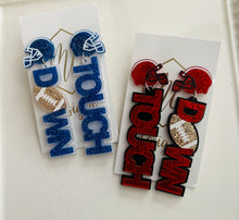 Touch Down Acrylic Earrings