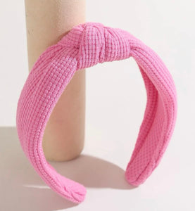 Textured Solid Color Everyday Headbands