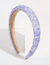 Rounded Flat Jewel Rhinestone Headbands