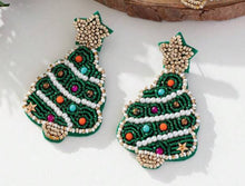 Beaded Christmas Trees