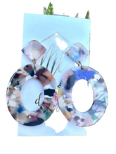 MultiColor Acrylic Earrings