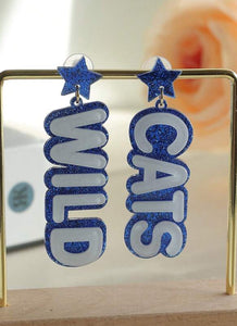 Wild Cats Acrylic Earrings