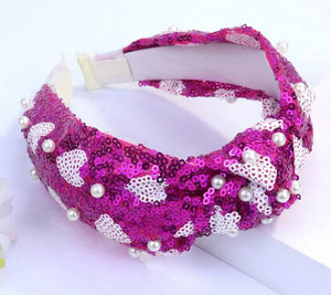 Bright Sequin Fun Headbands