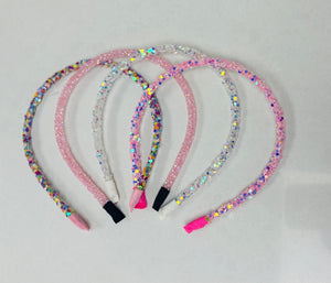 Kids Round Thin Sprinkle Headbands
