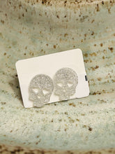 Glitter Halloween Stud Earrings