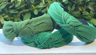 Green Simple EveryDay Headband