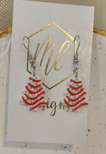 Christmas Tree Debbie Cake Earrings