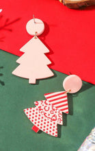 Christmas Silkscreen Earrings