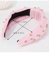 Pastel Solid Pearl Headbands