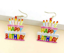 Happy Birthday Earrings