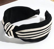 Preppy Black and White Headband